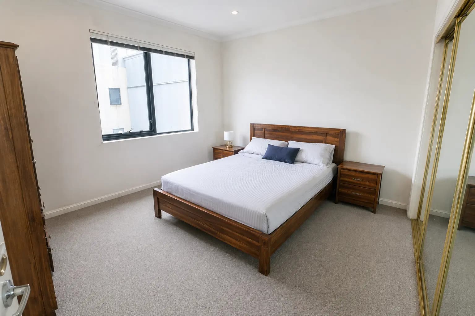 Bedroom after cleaning