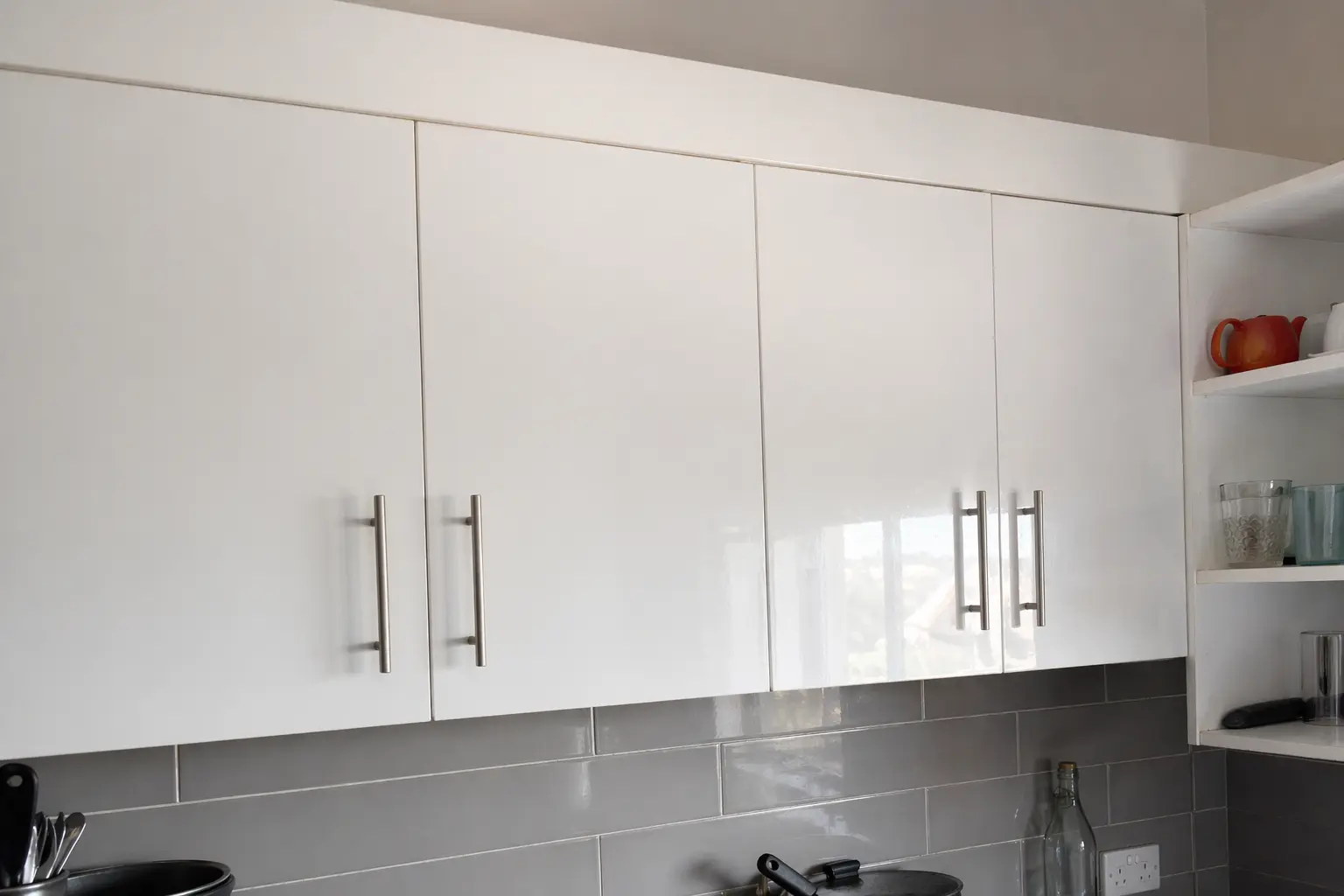 Kitchen Cabinet Transformation after
