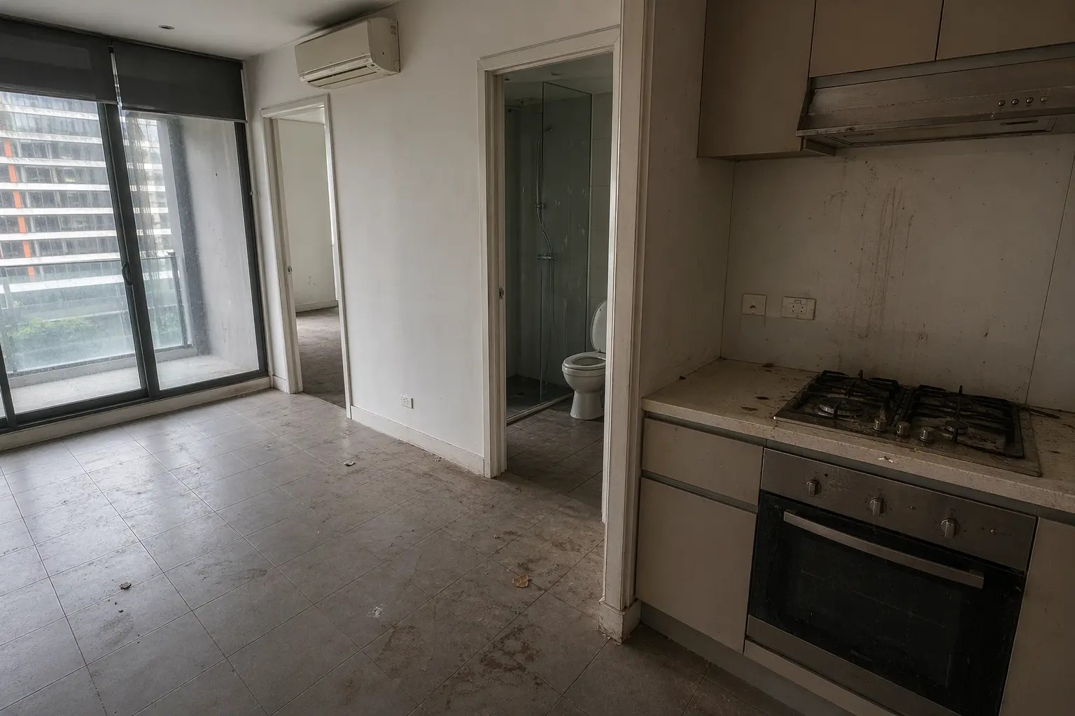 Living & Dining Transformation Before
