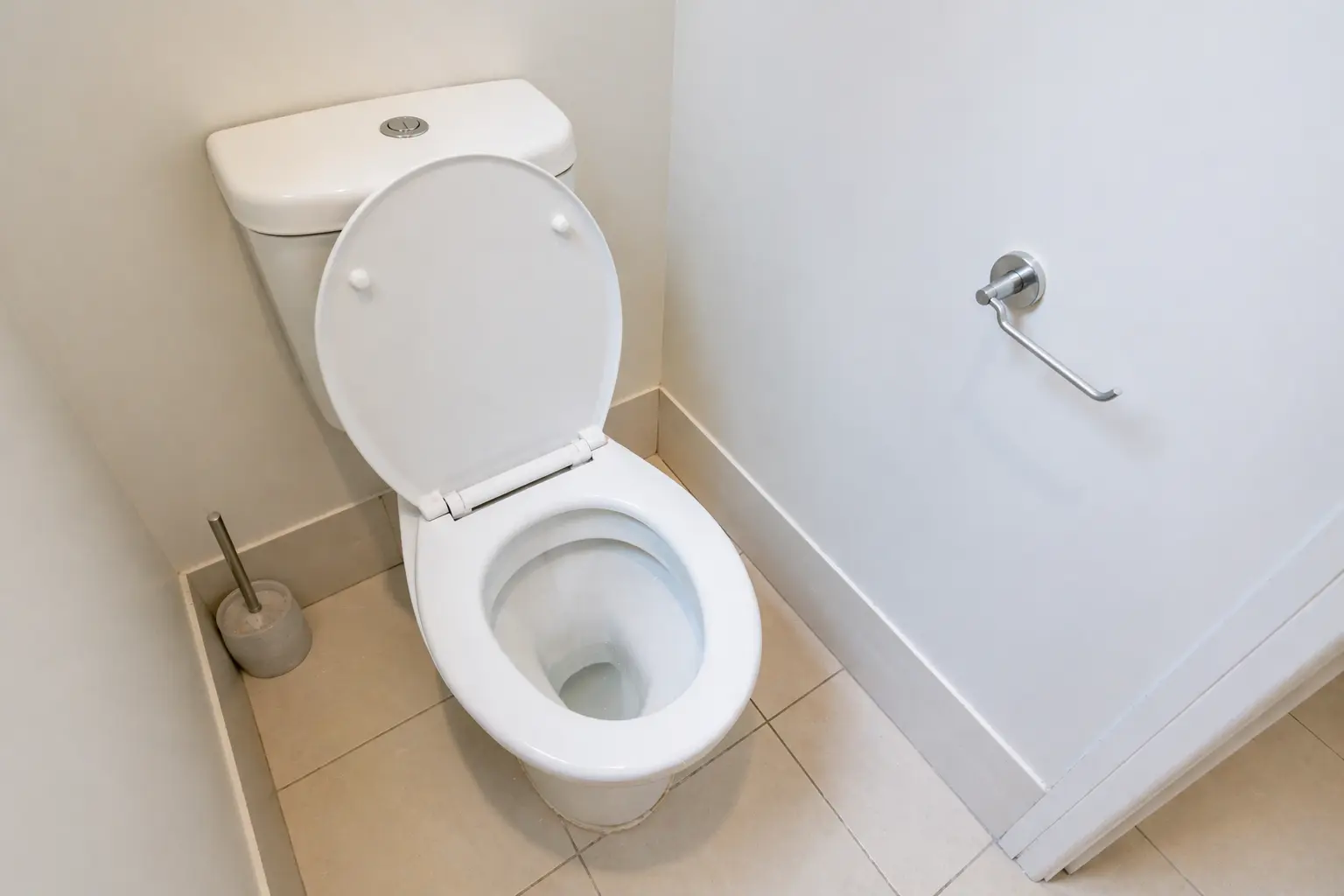 Bathroom after cleaning